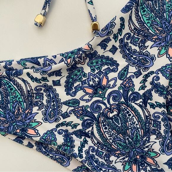 🌊👙☀️🕶️ Blackblough Greek Print Bikini Set - Fully Adjustable top & bottoms - Picture 3 of 4